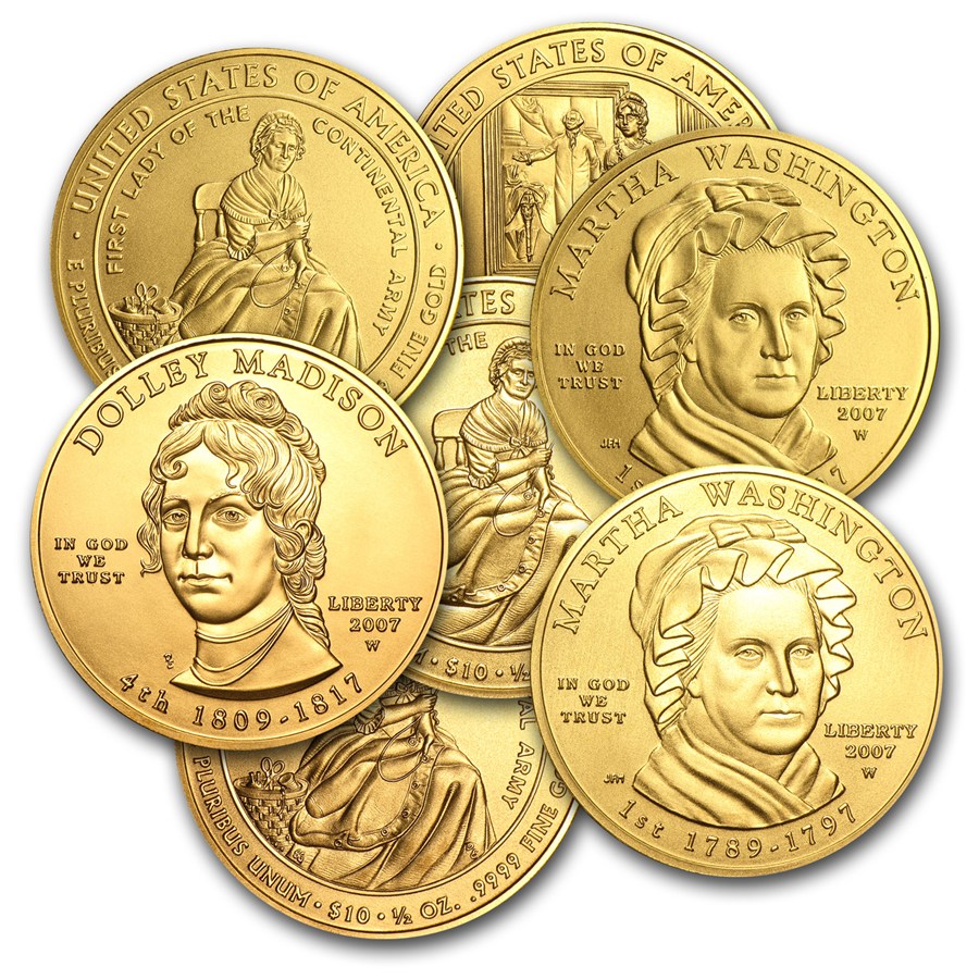 First Spouse Gold Coins – Collecting First Ladies