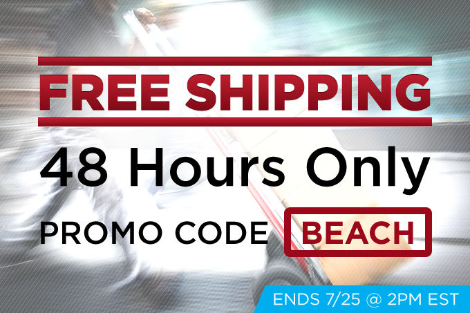 Free Shipping! 48 Hours Only!