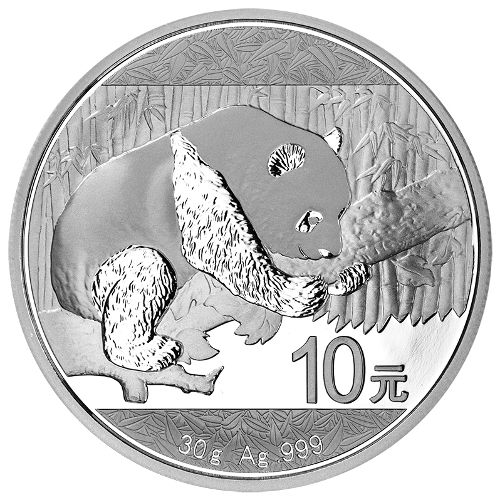 2016 30 Gram Chinese Silver Panda Coin (BU)