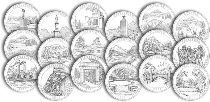 ‘America The Beautiful’ Quarter-Dollar Series Well Past Midway