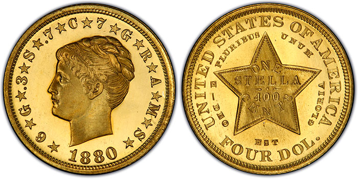 America’s One and Only Four-Dollar Coin