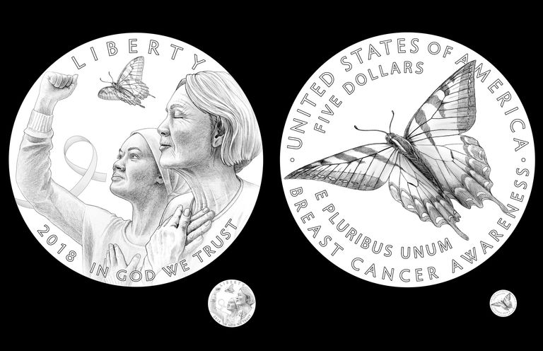 Breast Cancer Awareness Commemorative Coin