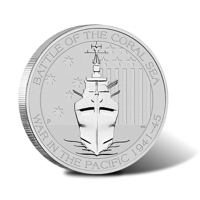 War in the Pacific Silver Bullion Coins